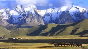 Kyrgyzstan temperatur, klima og vejr året rundt