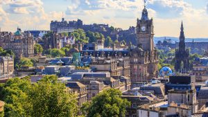 Edinburgh temperatur, klima og vejr året rundt