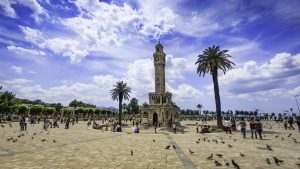 Vejret i Izmir i juli 2023