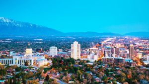 Vejret i Salt Lake City i juni 2021