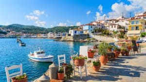 Samos temperatur, klima og vejr året rundt