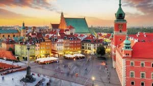 Vejret i Warszawa i juli 2025