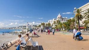 Vejret i Nice i april 2015