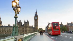 Vejret i London i marts 2026
