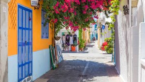 Rhodos (by) temperatur, klima og vejr året rundt
