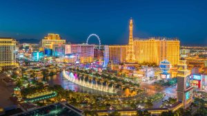 Vejret i Las Vegas i marts 2026