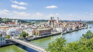 Passau temperatur, klima og vejr året rundt