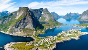 Lofoten temperatur, klima og vejr året rundt