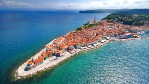 Piran temperatur, klima og vejr året rundt