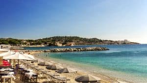 Sainte-Maxime temperatur, klima og vejr året rundt