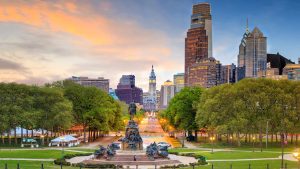 Philadelphia temperatur, klima og vejr året rundt