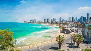 Vejret i Tel Aviv i juli 2025