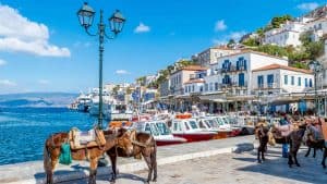 Vejret i Hydra i august 2025