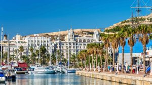 Alicante temperatur, klima og vejr året rundt