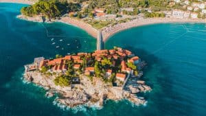 Vejret i Sveti Stefan i marts 2026