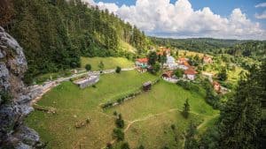 Oravský Podzámok temperatur, klima og vejr året rundt